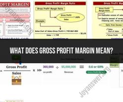 Deciphering Gross Profit Margin: Understanding Financial Performance - Finance