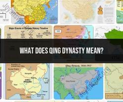 Deciphering the Qing Dynasty: Meaning and Significance