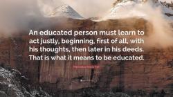 Defining an Educated Individual: Characteristics and Qualities