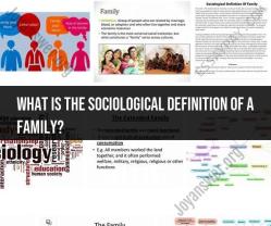 Defining Family in Sociology: A Sociological Perspective
