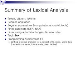 Demystifying Lexical Analysis in Computer Programming