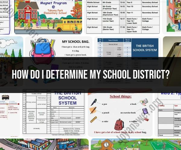 Determining Your School District: Methods and Resources
