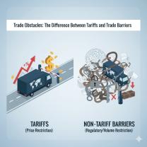 Difference Between Tariffs and Trade Barriers