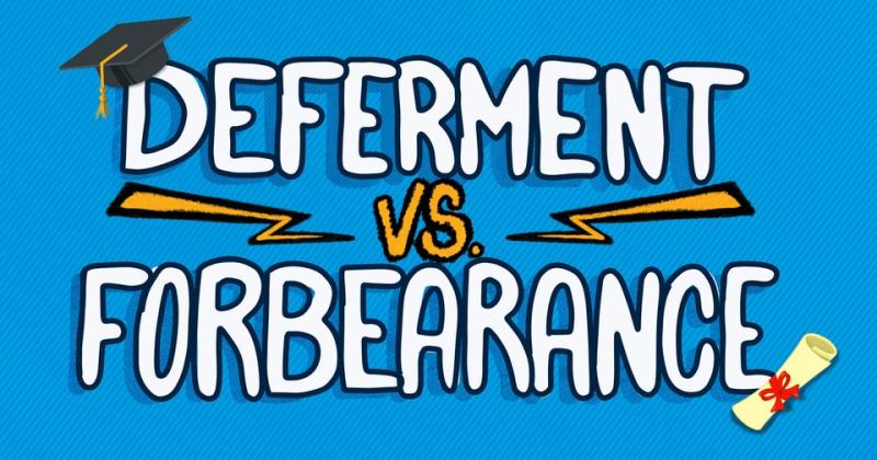 Differentiating Deferment and Forbearance: Loan Relief Options