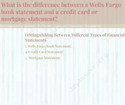 Distinguishing Between Different Types of Financial Statements