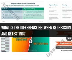 Distinguishing Between Regression and Retesting in Testing