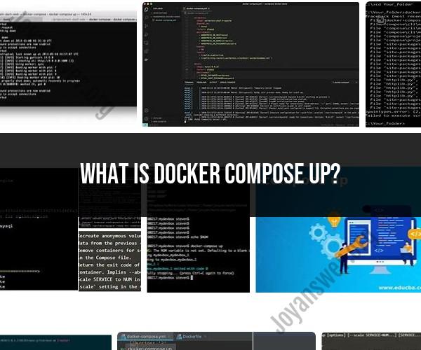 Docker Compose Up: Understanding the Basics