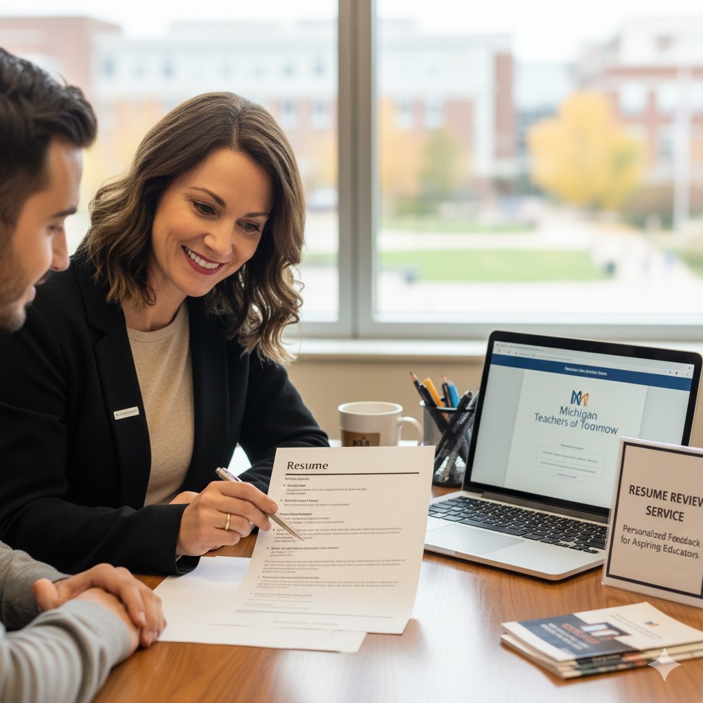 Does Michigan Teachers of Tomorrow Offer Resume Review Services?