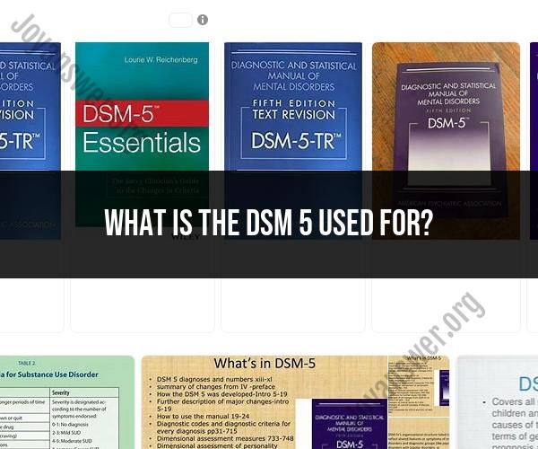 DSM-5: Understanding Its Purpose and Utility
