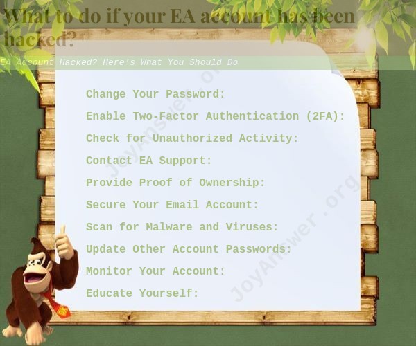 EA Account Hacked? Here's What You Should Do