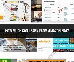 Earnings Potential with Amazon FBA: What to Expect