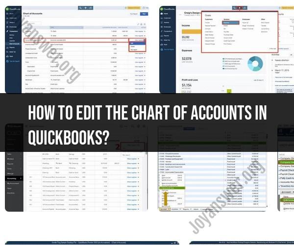 Editing the Chart of Accounts in QuickBooks: Step-by-Step Guide