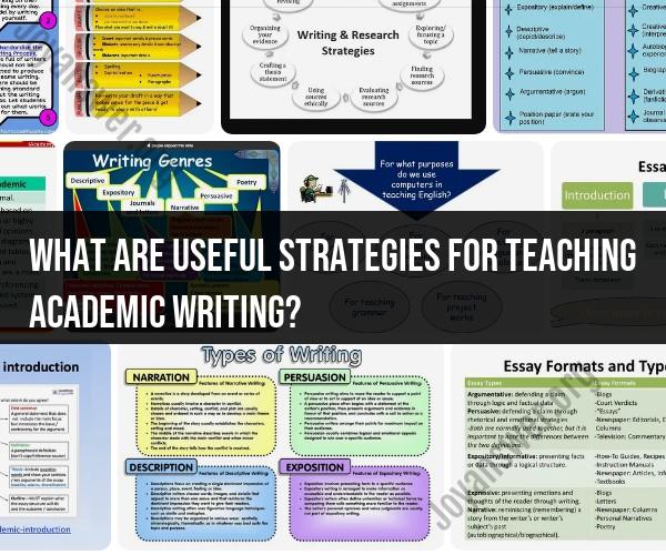 Effective Strategies for Teaching Academic Writing