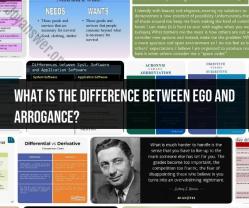 Ego vs. Arrogance: Understanding the Difference