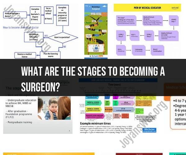 Embarking on the Path to Becoming a Surgeon: Navigating the Stages