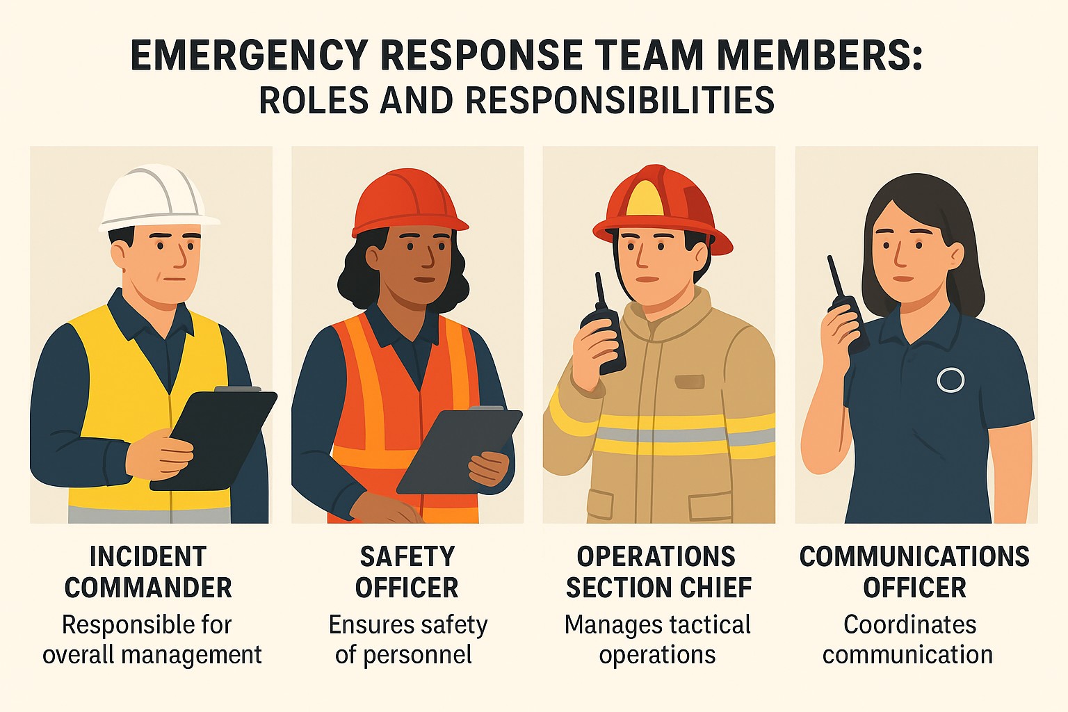 Emergency Response Team Members: Roles and Responsibilities