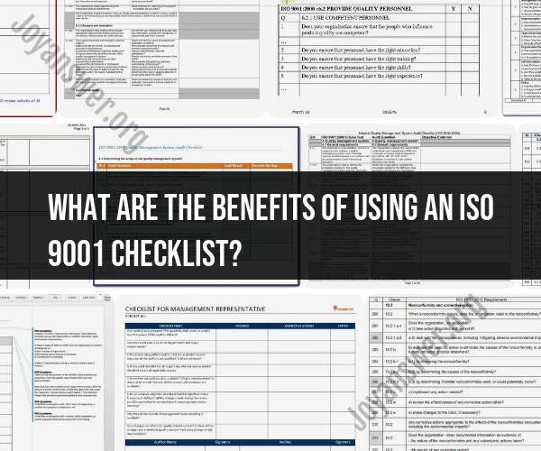 Enhancing Quality with an ISO 9001 Checklist