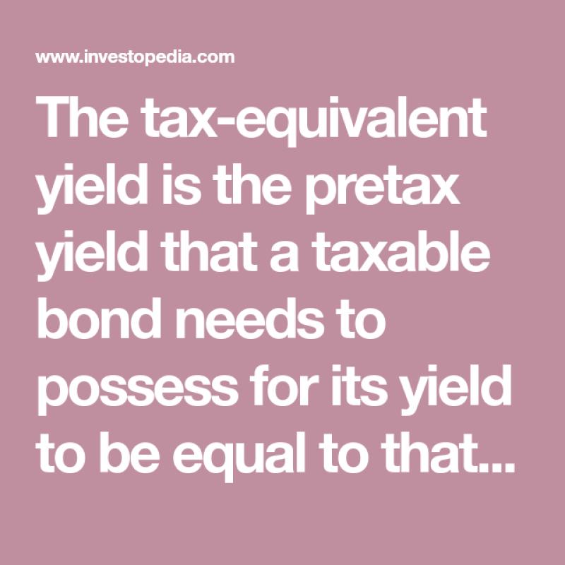 Equivalent Taxable Yield: Understanding the Financial Metric