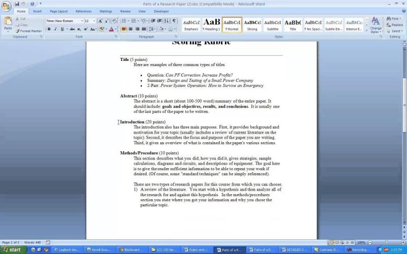 Essential Components of a Research Article: Article Structure