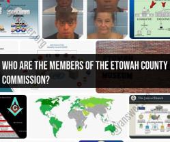 Etowah County Commission: Members and Responsibilities