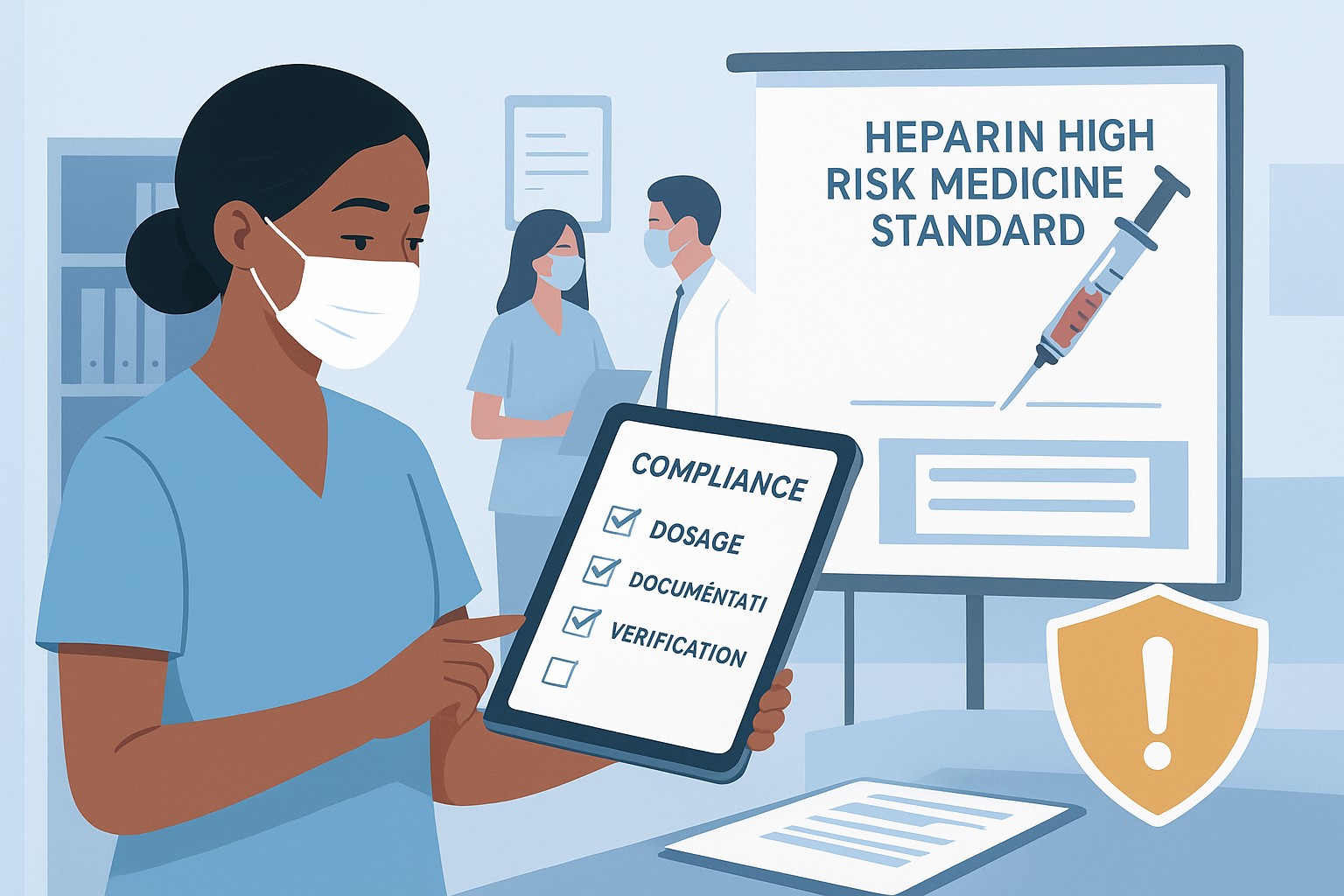 Evaluating Compliance with the Heparin High-Risk Medicine Standard