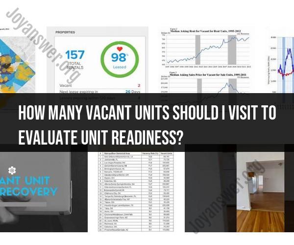 Evaluating Unit Readiness: Visiting Vacant Units
