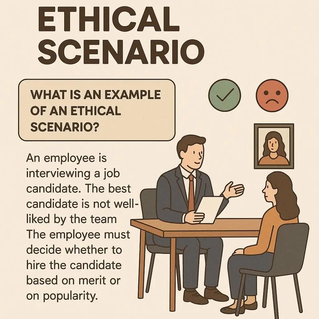 Example of an Ethical Scenario Explained