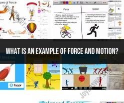 Example of Force and Motion: Newton's Cradle