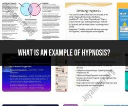 Example of Hypnosis: Understanding Hypnotic Techniques