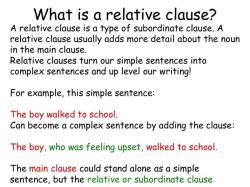 Example of Relative Clause: Understanding Sentence Structures