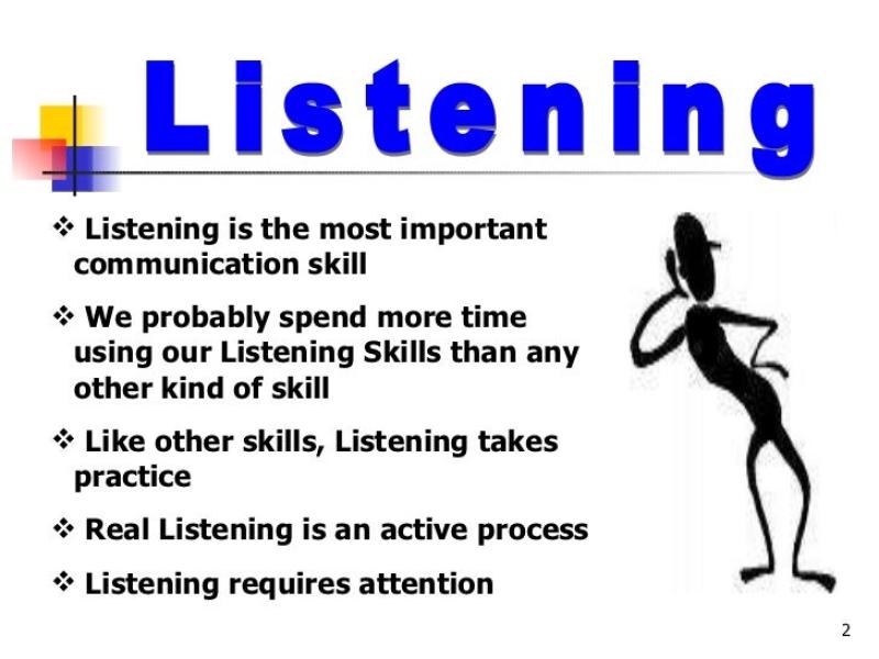 Examples of Effective Listening: Demonstrative Behaviors