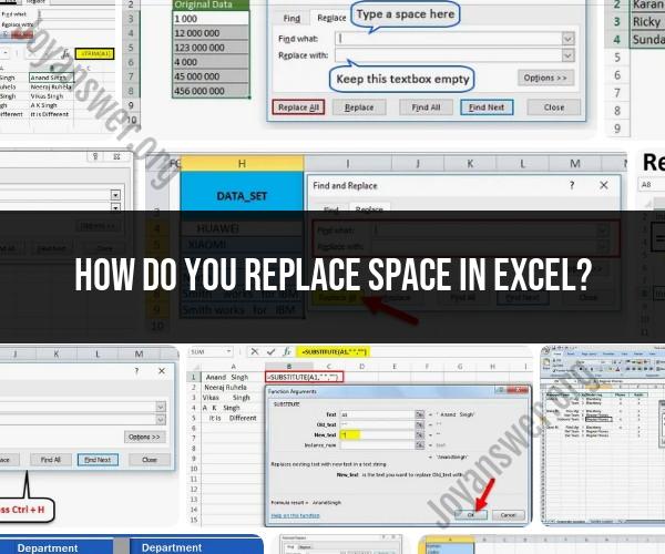 Excel Tips: Replacing Spaces in Your Data
