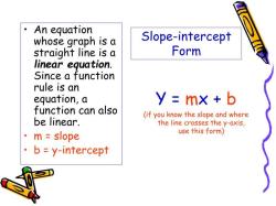 Exemplifying Slope-Intercept Form: Practical Examples