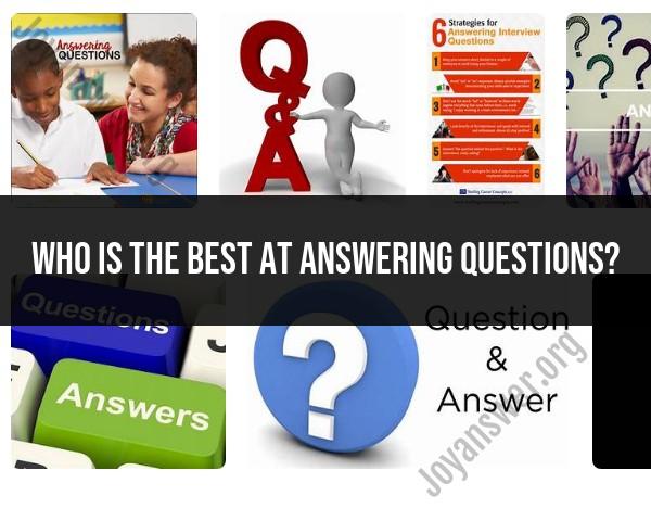 Expertise in Answering Queries