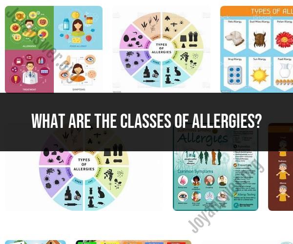 Exploring Allergy Classes: Understanding Allergic Reactions
