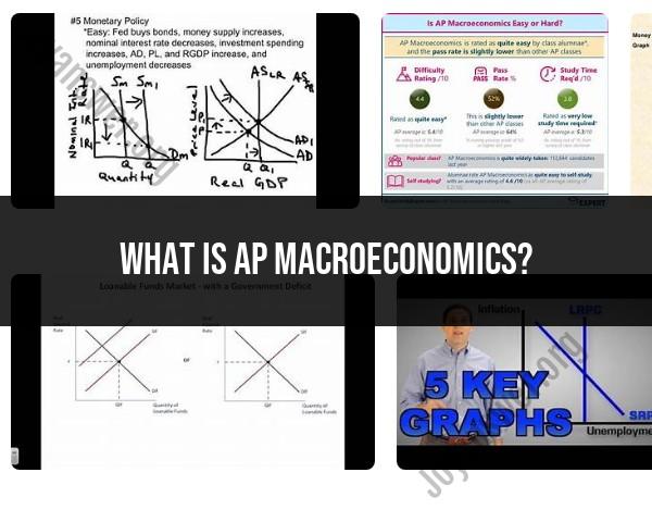 Exploring AP Macroeconomics: Course Overview