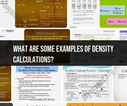 Exploring Density Calculations: Real-World Examples and Applications