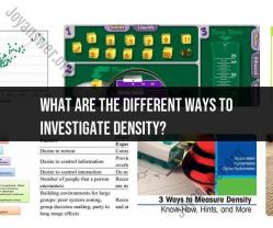 Exploring Density Investigation Methods: A Comprehensive Guide