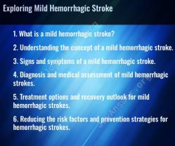 Exploring Mild Hemorrhagic Stroke