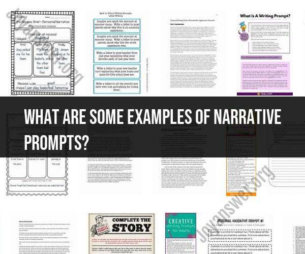 Exploring Narrative Prompts: Igniting Creative Writing
