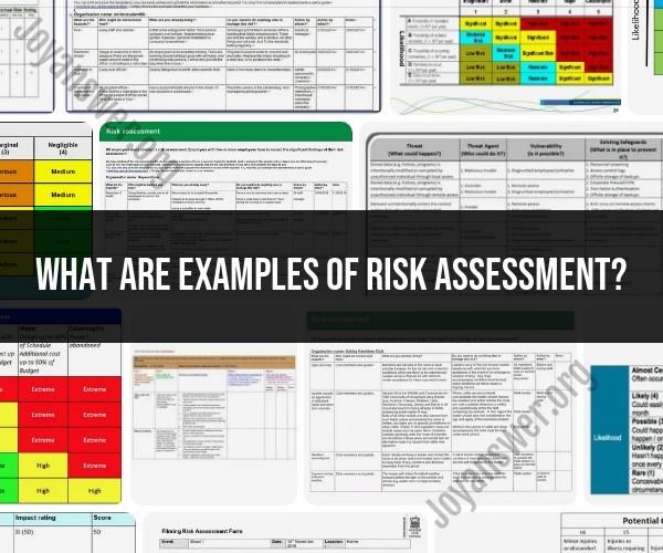 Exploring Real-life Examples of Risk Assessment: From Business to Health