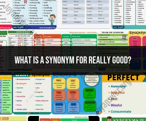 Exploring Synonyms for Exceptional