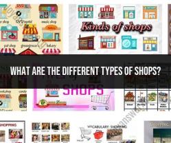 Exploring the Diversity of Shop Types