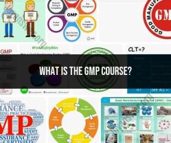 Exploring the GMP Course: Training in Good Manufacturing Practices