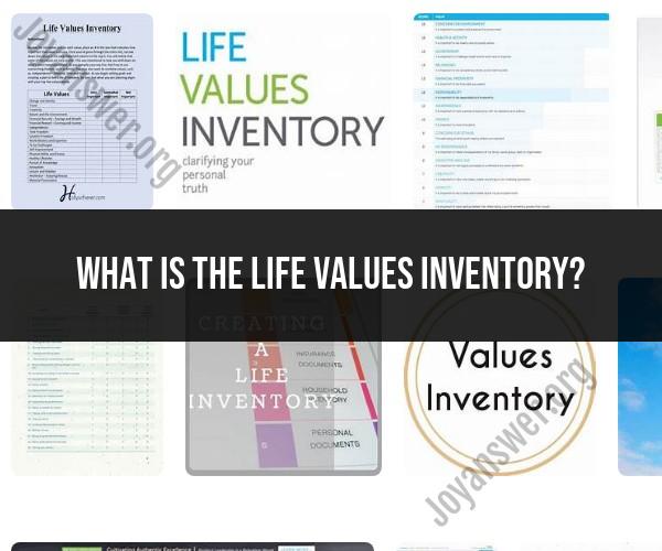 Exploring the Life Values Inventory: A Tool for Self-Discovery