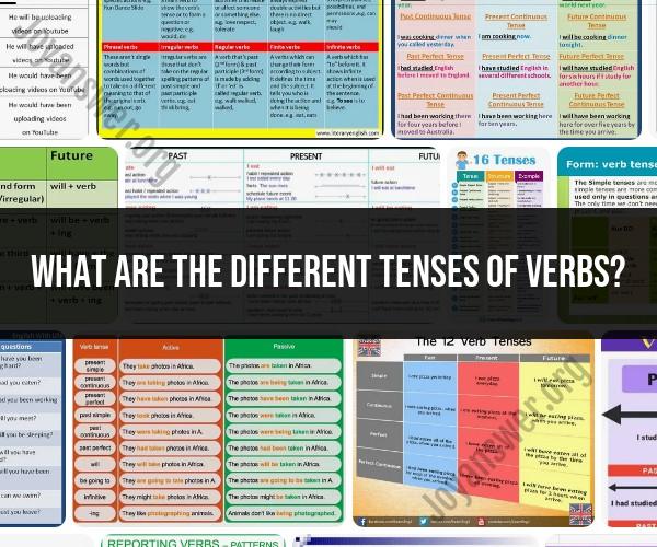 Exploring Verb Tenses: Understanding Different Forms