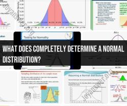 Factors That Completely Determine a Normal Distribution