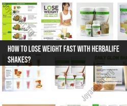 Fast Weight Loss with Herbalife Shakes: Tips and Tricks