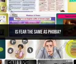 Fear vs. Phobia: Distinguishing Between Normal Fear and Phobic Responses