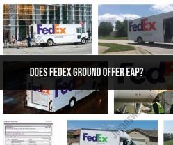 FedEx Ground and Employee Assistance Programs (EAP)